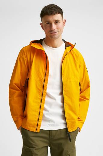 Calvin Klein Jacka Crinkle Nylon Blouson W.Hood Orange