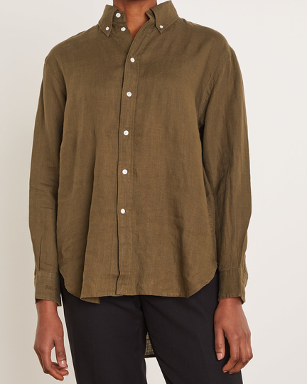 POLO Ralph Lauren Linneskjorta Olivgrön XS