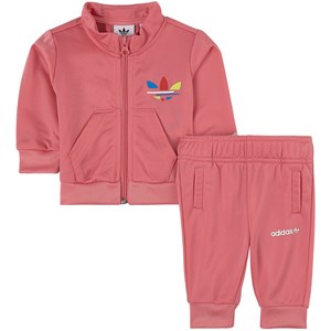 adidas Originals Trefoil Logo Infants Träningsställ Rosa 0-3 months (62 cm)