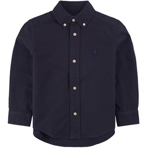 Ralph Lauren Logo Skjorta Marinblå 3 år