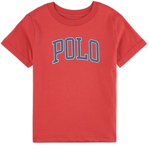 Ralph Lauren Player T-shirt Röd 16-18 years