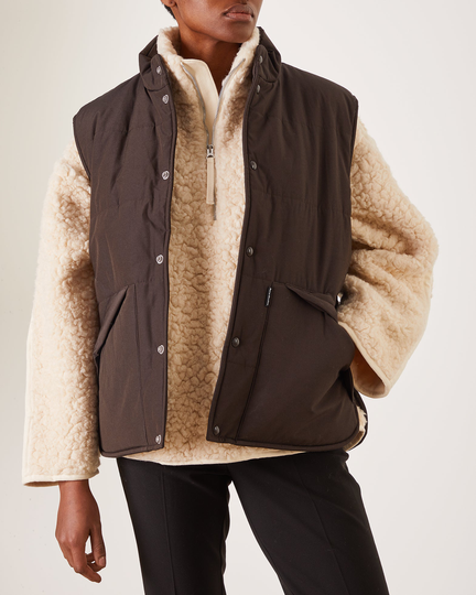 Acne Studios Väst XXS Mörkbrun 000