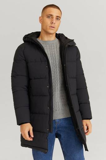 Studio Total Jacka Long Puffer Jacket Svart