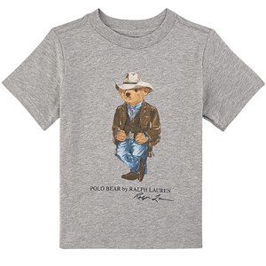 Ralph Lauren Bear T-shirt Grå 2 år