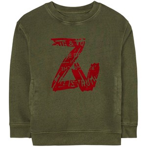 Zadig & Voltaire Logo Tröja Grön 4 år