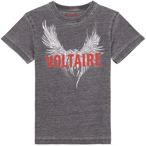 Zadig & Voltaire Logo T-shirt Grå 4 år