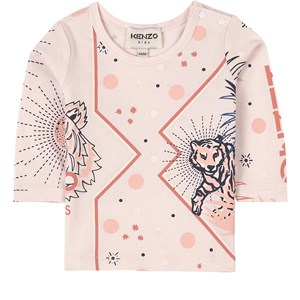 Kenzo Tiger Print Tröja Rosa 6 mån
