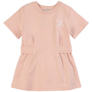 Kenzo Logo Klänning Rosa 3 år