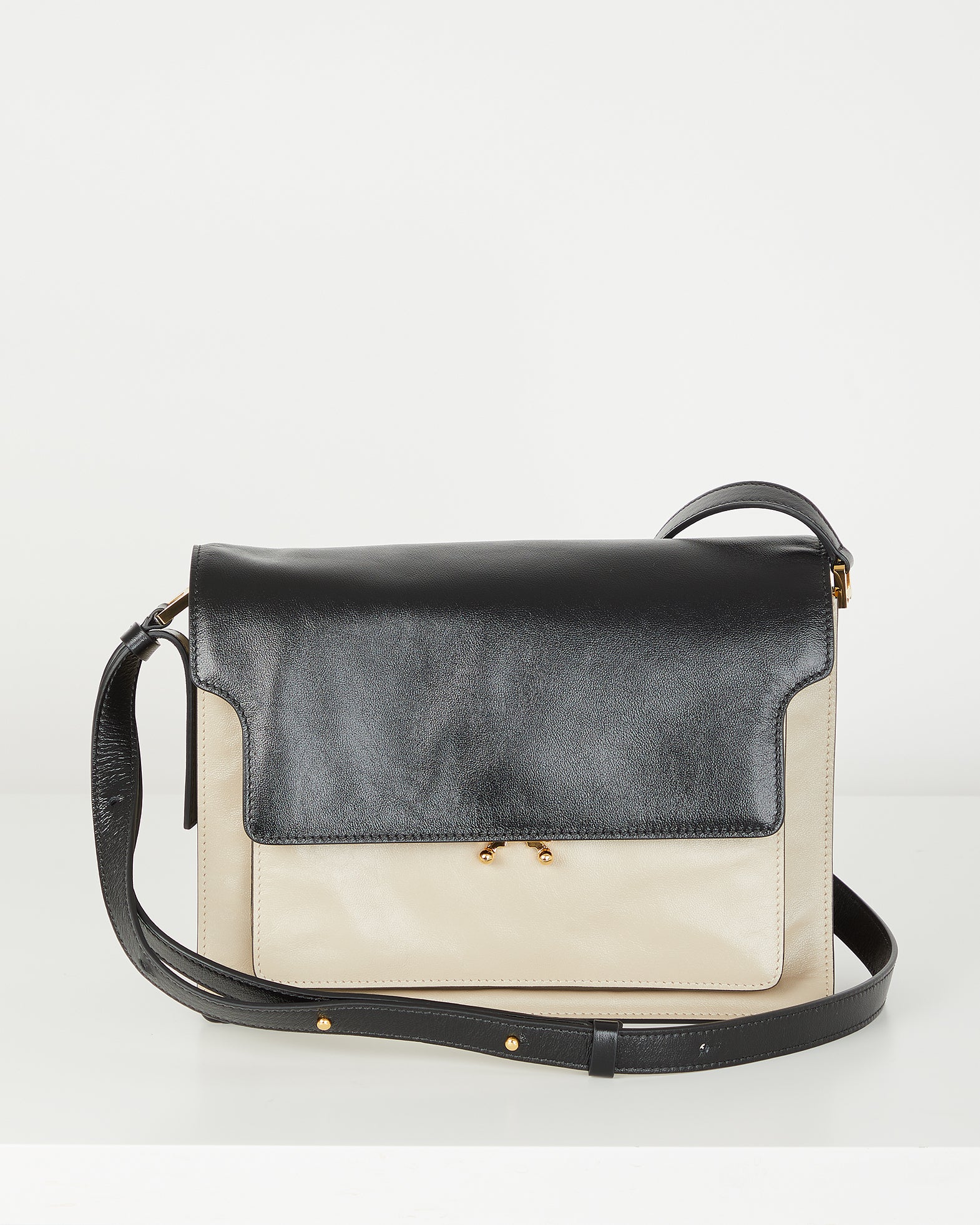 Marni Axelremsväska ONESIZE Svart/beige 100