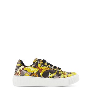 Versace Gold Baroccoflage Sneakers Svarta 34 (UK 2)