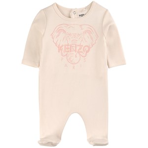 Kenzo Elephant Logo Sparkdräkter Gräddvita 1 mån