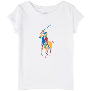 Ralph Lauren Polo Player T-shirt Vit 16-18 years