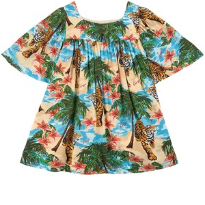 Kenzo Tropical Klänning Flerfärgad 4 år