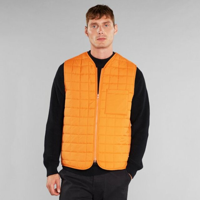 Quilted Vest Avesta Burnt Orange