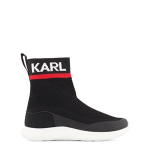 Karl Lagerfeld Kids Logo Sock Sneakers Svarta 30 (UK 11)