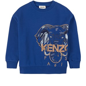 Kenzo Elephant Logo Tröja Blå 3 år