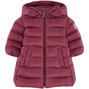 Moncler Long down and feather coat 9-12 mån