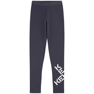 Kenzo Logo Leggings Grå 4 år