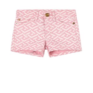 Versace La Greca Shorts Rosa 4 år