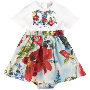 Dolce & Gabbana Blommig Klänning Flerfärgad 6-9 mån