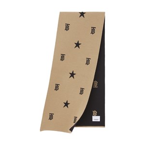 Burberry Hatty Stars Halsduk Archive Beige One Size