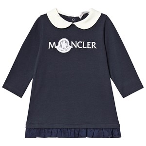 Moncler Logo Klänning Marinblå 6-9 months