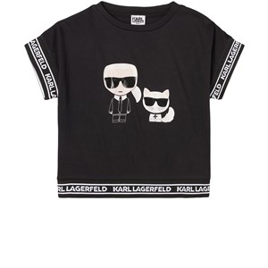 Karl Lagerfeld Kids Karl & Choupette T-shirt Svart 3 år
