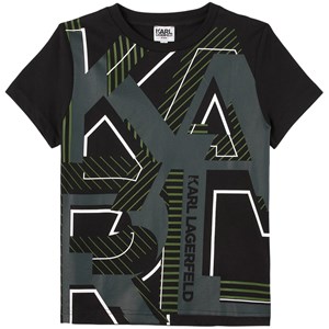 Karl Lagerfeld Kids Logo Print T-shirt Svart 4 år