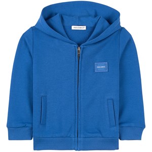 Dolce & Gabbana Logo Huvtröja Blå 18-24 mån