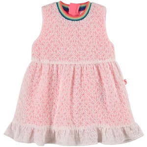 Billieblush Broderad Klänning Vit 3 mån