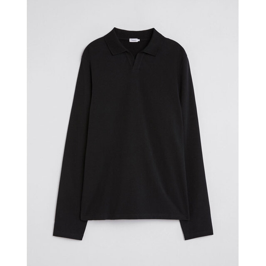 M. Long Sleeve Polo Shirt