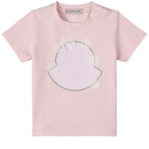 Moncler Maglia T-shirt Rosa 6-9 mån