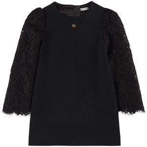 Dolce & Gabbana Lace Klänning Svart 6 år