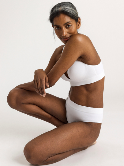 Brazilian high ribbad seamless-trosa