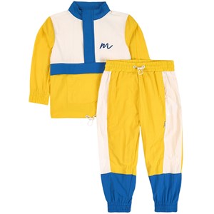 Kuling Kuling x Maja Colorblock Träningsställ Lemon/Klein Blue 86/92 cm