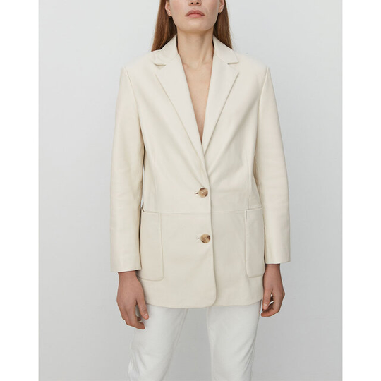 Corma Classic Leather Blazer