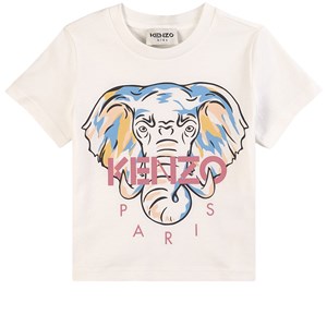 Kenzo Elephant T-shirt Vit 5 år