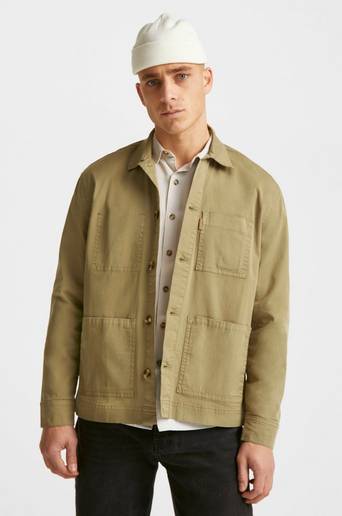 Studio Total Overshirt ICON™ Twill Overshirt Grön