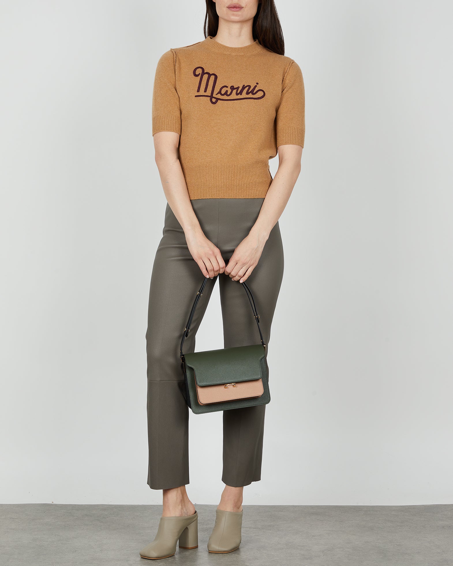 Marni Ulltröja Maglia Girocollo IT 38 (EUR 34) Hazel 020