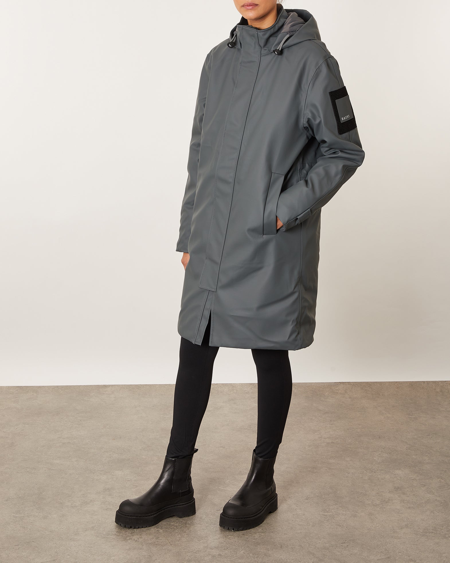 Rains Jacka Glacial XS-S Slate 007