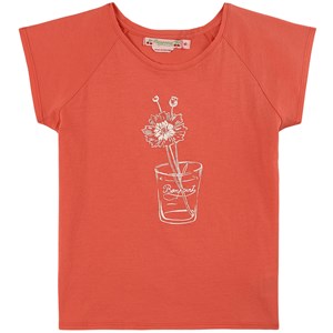 Bonpoint Peach Graphic Asmae T-Shirt 6 år