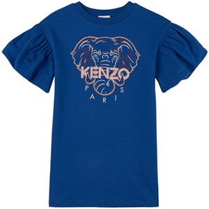 Kenzo Elephant Klänning Blå 4 år