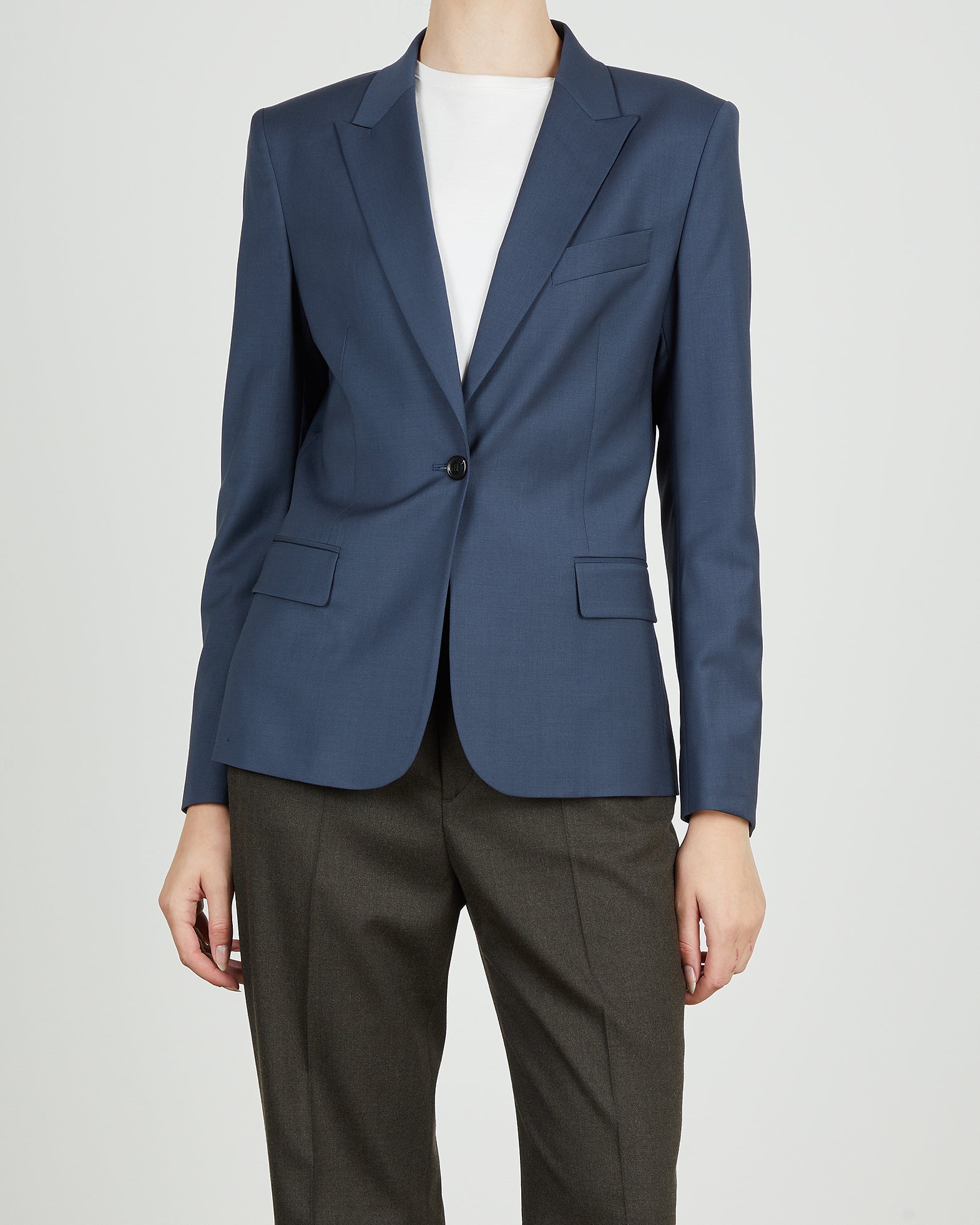 Filippa K Kavaj Sasha Cool Wool 34 Blå 011