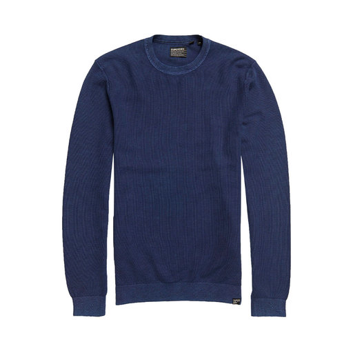 GARMENT DYED TEXTURED CREW