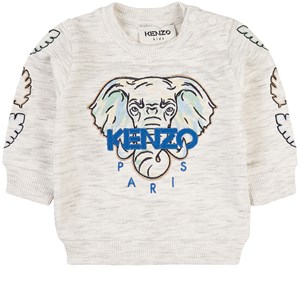 Kenzo Elephant Sweatshirt Grå melange 6 mån