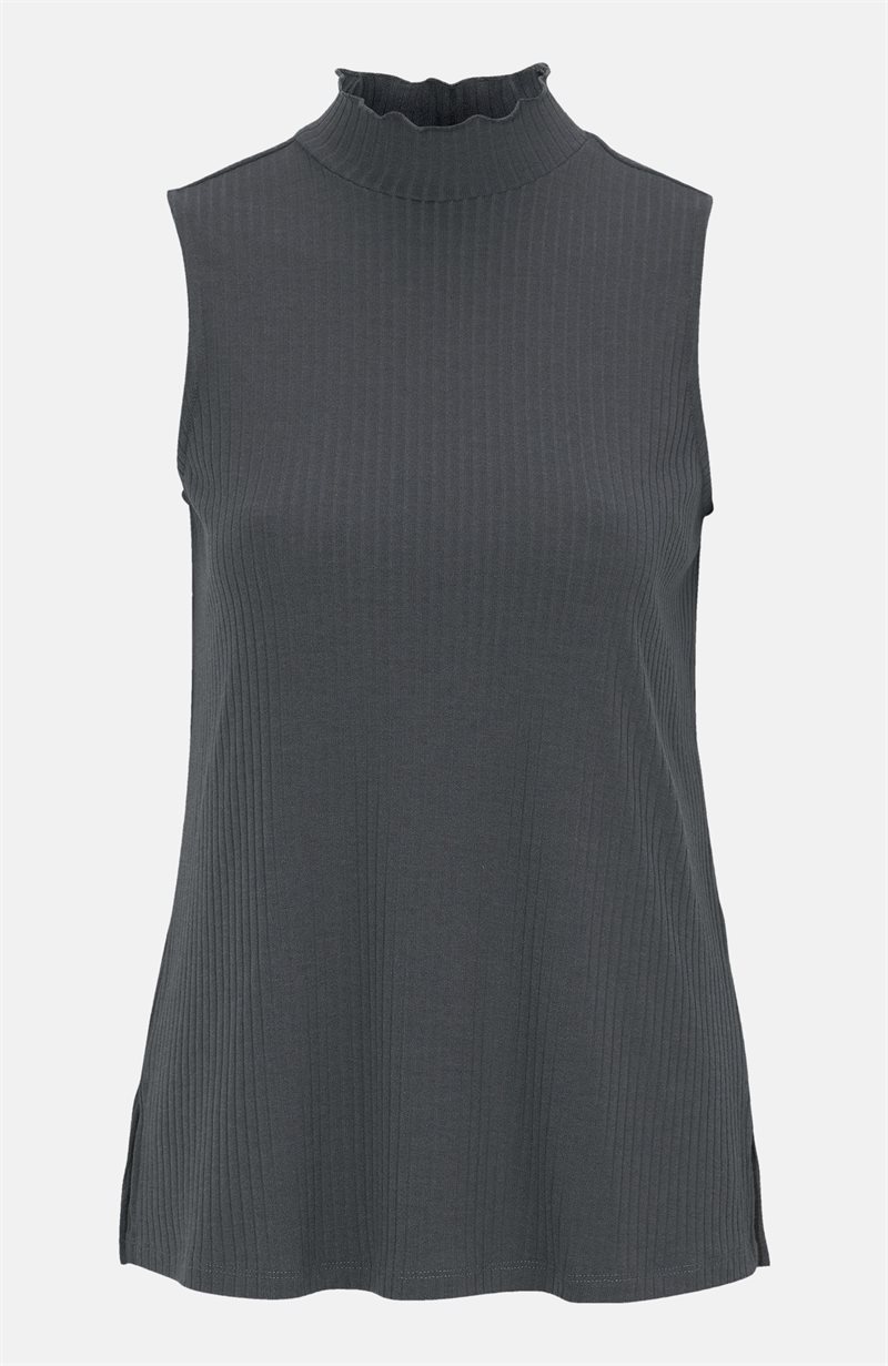 Ribbad jerseytopp Ruby