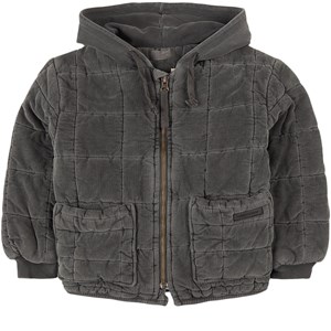 My Little Cozmo Corduroy Vadderad Jacka Mörkgrå 3 år