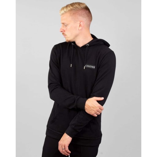 Sami Patch Hoodie - Phantom Black