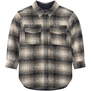 Designers' Remix Girls Rutig Jacka Beige 10 år
