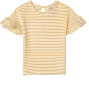 Creamie Striped T-shirt Gul 80 cm (9-12 mån)